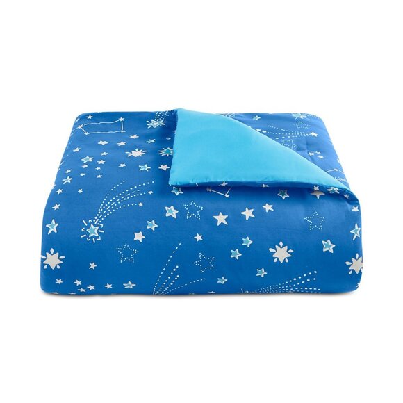 NWT Charter Club Boys Starry Sky 2-Piece Comforter Set Blue Multi Twin / Twin XL - Picture 5 of 10